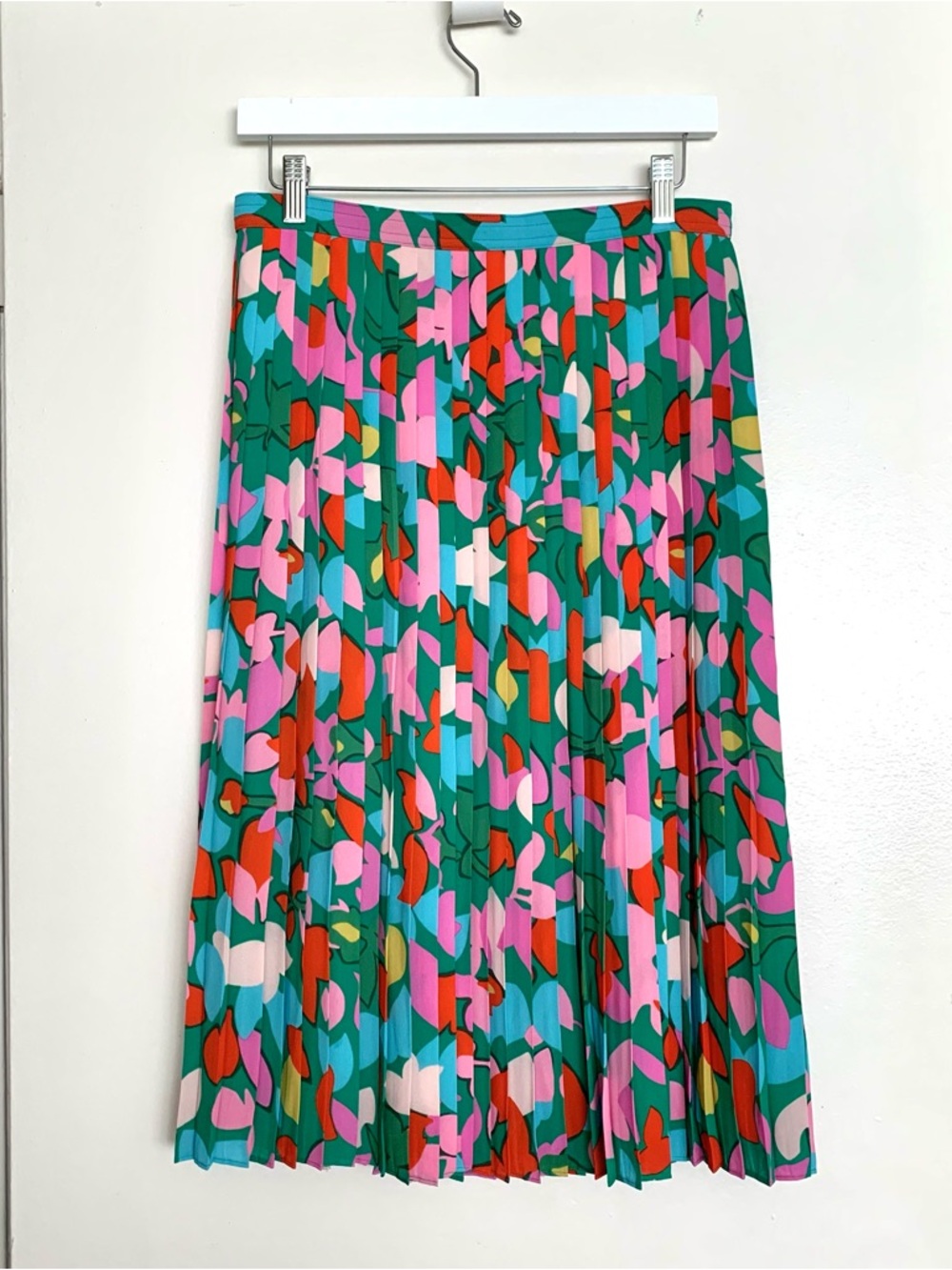 J.Crew Floral Midi Skirt